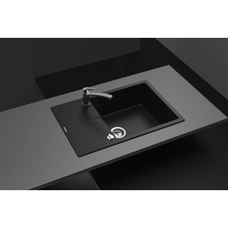 Kuchyňský dřez Schock Manhattan D-100LS Croma, spodní montáž