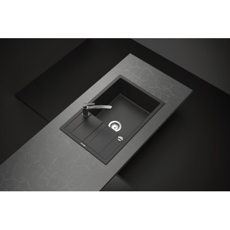 Kuchyňský dřez Schock Manhattan D-100LS Onyx, spodní montáž