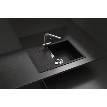 Kuchyňský dřez Schock Mono D-100 Carbonium, horní montáž