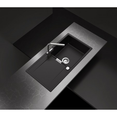 Kuchyňský dřez Schock Mono D-100L Bronze, horní montáž