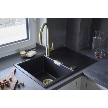 Kuchyňský dřez Schock Mono D-100S Bronze, spodní montáž