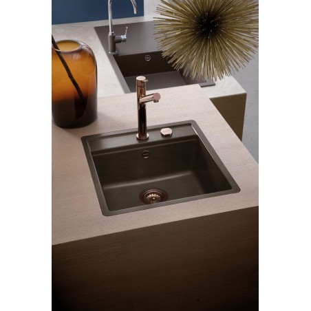 Kuchyňský dřez Schock Mono N-100S Carbonium, horní montáž Kuchyňský dřez Schock Mono N-100S Carbonium, horní montáž