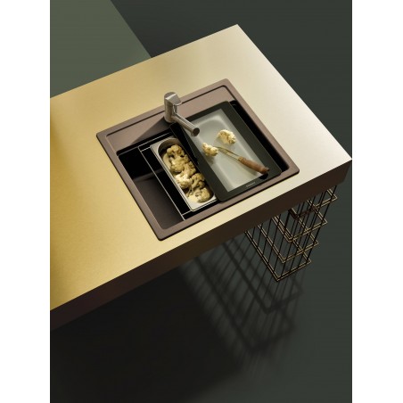 Kuchyňský dřez Schock Nemo N-100 Asphalt, spodní montáž