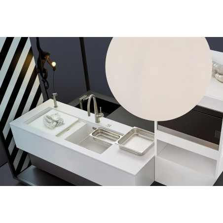 Kuchyňský dřez Schock Prepstation D-150 Polaris, spodní montáž Kuchyňský dřez Schock Prepstation D-150 Polaris, spodní montáž