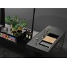 Kuchyňský dřez Schock Prepstation D-150 Polaris, spodní montáž Kuchyňský dřez Schock Prepstation D-150 Polaris, spodní montáž