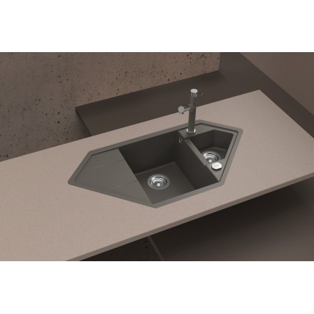 Kuchyňský dřez Schock Signus C-150 Bronze, horní montáž