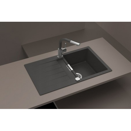 Kuchyňský dřez Schock Signus D-100 Bronze, spodní montáž