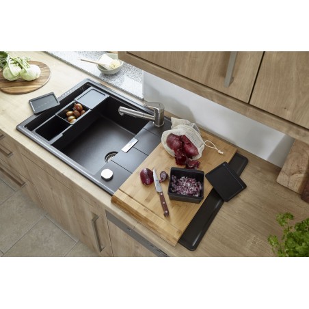 Kuchyňský dřez Schock Tia D-100L Magnolia, horní montáž