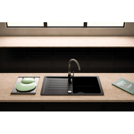 Kuchyňský dřez Schock Toledo D-100 Bronze, horní montáž