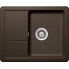 Kuchyňský dřez Schock Toledo D-100XS Bronze, horní montáž