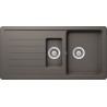 Kuchyňský dřez Schock Toledo D-150 Silverstone, horní montáž