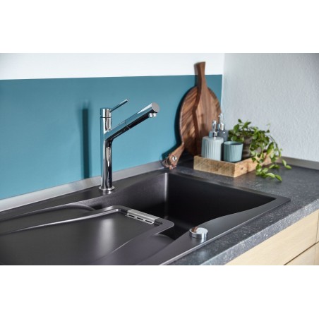 Kuchyňský dřez Schock Waterfall D-100 Magma, horní montáž