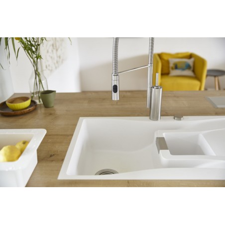 Kuchyňský dřez Schock Waterfall D-150 Bronze, horní montáž