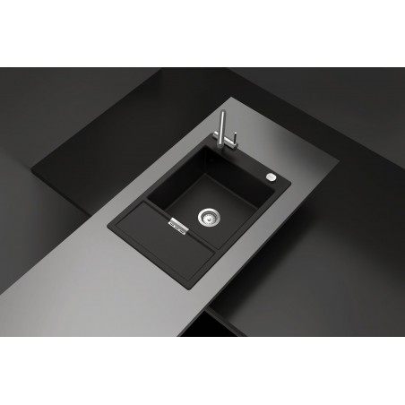 Kuchyňský dřez Schock Mono D-100XS Magnolia + krájecí deska a mřížka, horní montáž