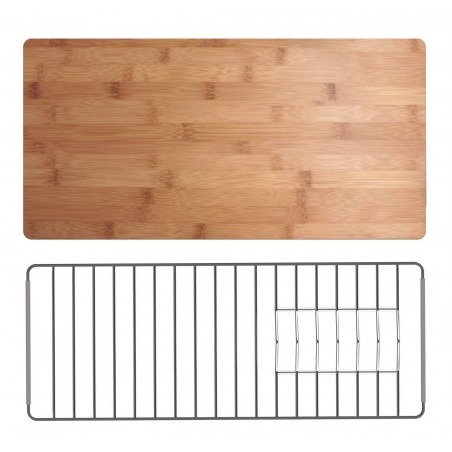 Kuchyňský dřez Schock Mono D-100XS Magnolia + krájecí deska a mřížka, spodní montáž