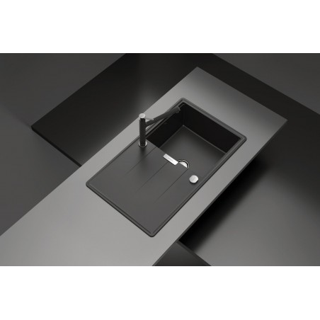 Kuchyňský dřez Schock Tia D-100 Carbonium + sada misek, horní montáž Kuchyňský dřez Schock Tia D-100 Carbonium + sada misek, horní montáž