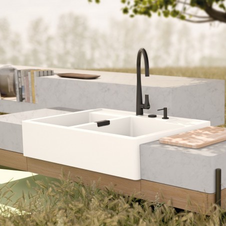 Kuchyňská baterie Schock Gota.120 Černá