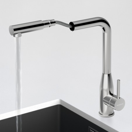 Kuchyňská baterie Schock Keto.120 White Gold