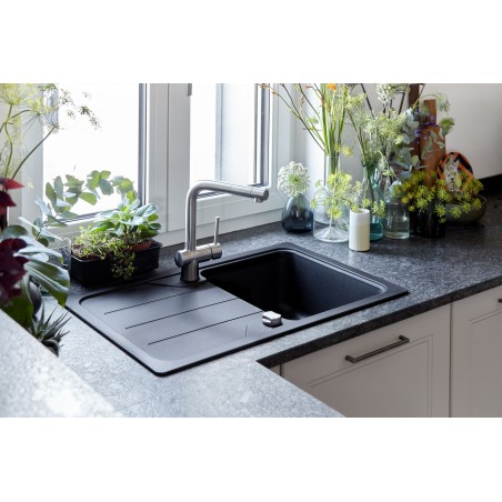 Kuchyňská baterie Schock Laios Nerez