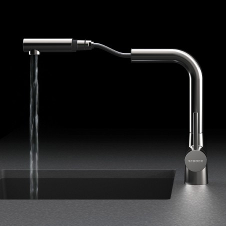 Kuchyňská baterie Schock Laios.120 White Gold