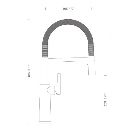 Kuchyňská baterie Schock SC-550 Silverstone