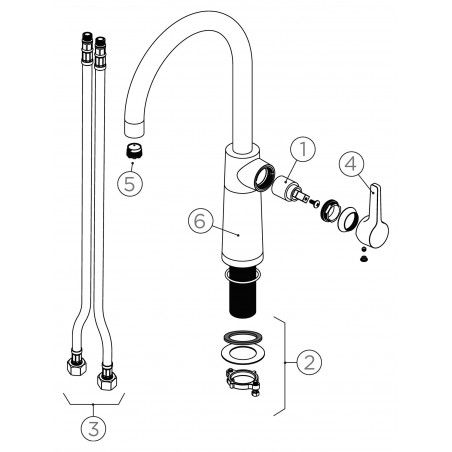 Kuchyňská baterie Schock SC-520 Twilight