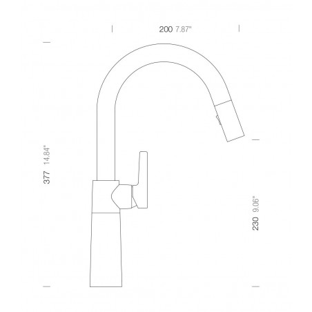 Kuchyňská baterie Schock SC-520.120 Polaris