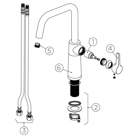 Kuchyňská baterie Schock SC-530 Puro