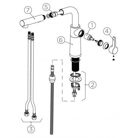 Kuchyňská baterie Schock SC-540.120 Silverstone