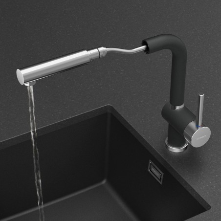 Kuchyňská baterie Schock Piega.120 Chrom