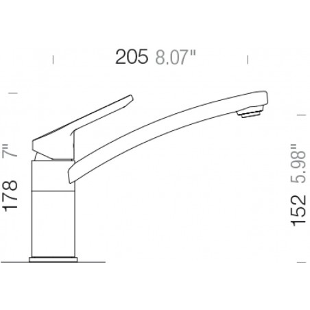 Kuchyňská baterie Schock SC-90 Croma