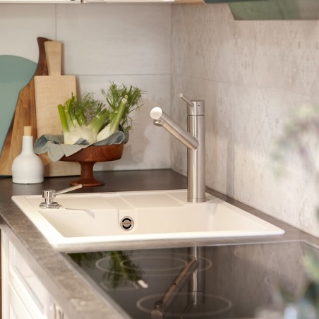 Kuchyňská baterie Schock Altos Nerez