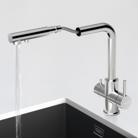 Kuchyňská baterie Schock Vitus.120 Nerez