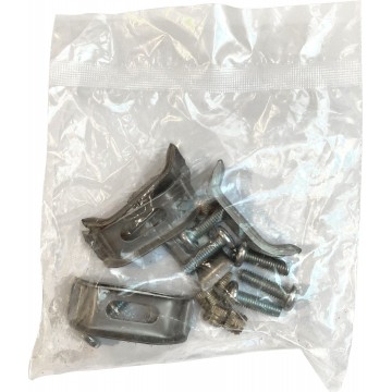 Sada příchytek pro spodní montáž dřezů, univerzální, 6 ks