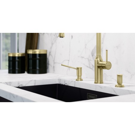 Kuchyňská baterie Blanco Livia-S Saténově zlatá