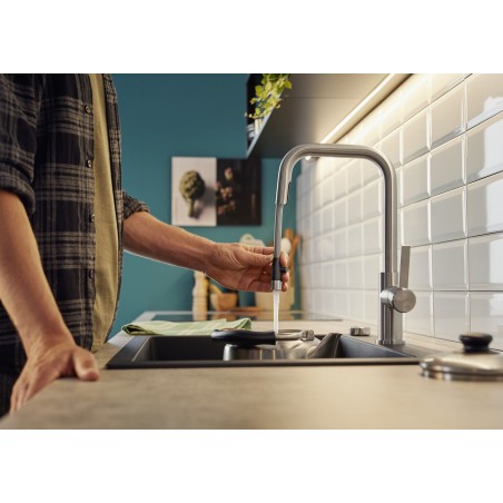 Kuchyňská baterie Blanco Jandora-S Nerez kartáčovaná