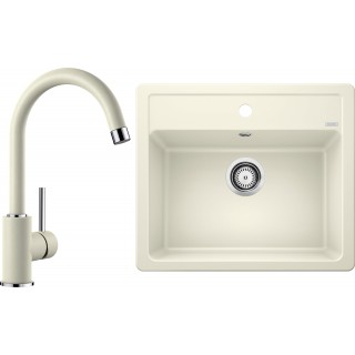 Set Blanco 08 - C (dřez Legra 6 Jasmín + baterie Mida Jasmín)