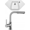 Set Sinks (dřez Naiky 980 Milk 28 + baterie Enigma S Milk 28) Set Sinks (dřez Naiky 980 Milk 28 + baterie Enigma S Milk 28)