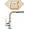 Set Sinks (dřez Naiky 980 Sahara 50 + baterie Enigma S Sahara 50) Set Sinks (dřez Naiky 980 Sahara 50 + baterie Enigma S Sahara 50)