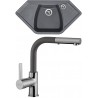 Set Sinks (dřez Naiky 980 Titanium 72 + baterie Enigma S Titanium 72) Set Sinks (dřez Naiky 980 Titanium 72 + baterie Enigma S Titanium 72)