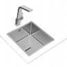 Kuchyňský dřez Teka Flexlinea RS15 40.40 Nerez