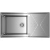Kuchyňský dřez Teka Brooklyn 60 M-XP 1B 1D PLUS Nerez
