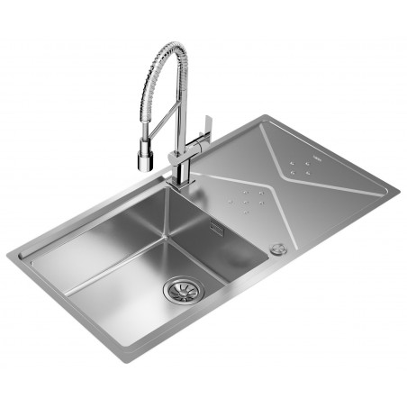 Kuchyňský dřez Teka Brooklyn 60 M-XP 1B 1D PLUS Nerez