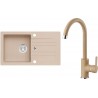 Set Alveus (dřez Cortina 140 Beige 55 + baterie Tonia Beige 55) Set Alveus (dřez Cortina 140 Beige 55 + baterie Tonia Beige 55)