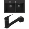 Set Alveus (dřez Atrox 50 Black 91 + baterie AM 20 Black 91) Set Alveus (dřez Atrox 50 Black 91 + baterie AM 20 Black 91)