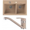 Set Alveus (dřez Atrox 50 Beige 55 + baterie Nina Beige 55) Set Alveus (dřez Atrox 50 Beige 55 + baterie Nina Beige 55)