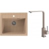 Set Alveus (dřez Atrox 30 Beige 55 + baterie Afra Beige 55) Set Alveus (dřez Atrox 30 Beige 55 + baterie Afra Beige 55)