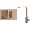 Set Alveus (dřez Cadit 70 Beige 55 + baterie Afra Beige 55) Set Alveus (dřez Cadit 70 Beige 55 + baterie Afra Beige 55)