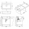 Kuchyňský dřez Alveus Atrox 40 Terra 22