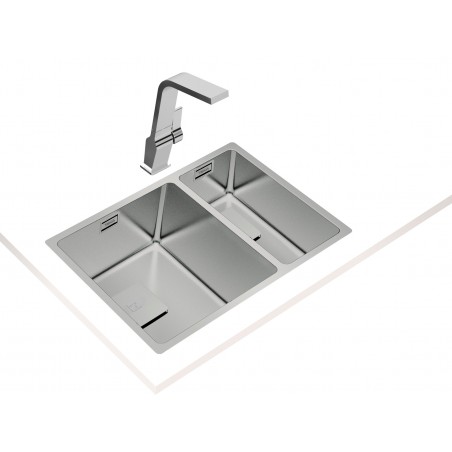 Kuchyňský dřez Teka Flexlinea RS15 2B 580 X Nerez